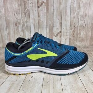 Brooks Revel‎ Running Shoes Lightweight Athletic Blue Yellow Mens Size 11.5
